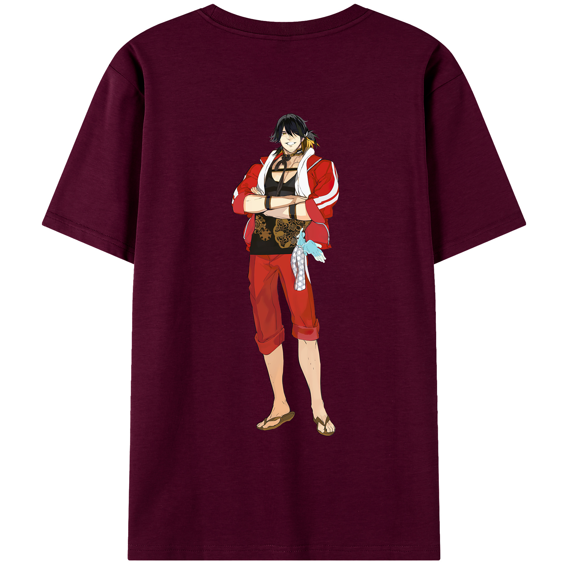 （画像用） 刀剣乱舞 Touken Ranbu レディース半袖Tシャツ(バックプリント)